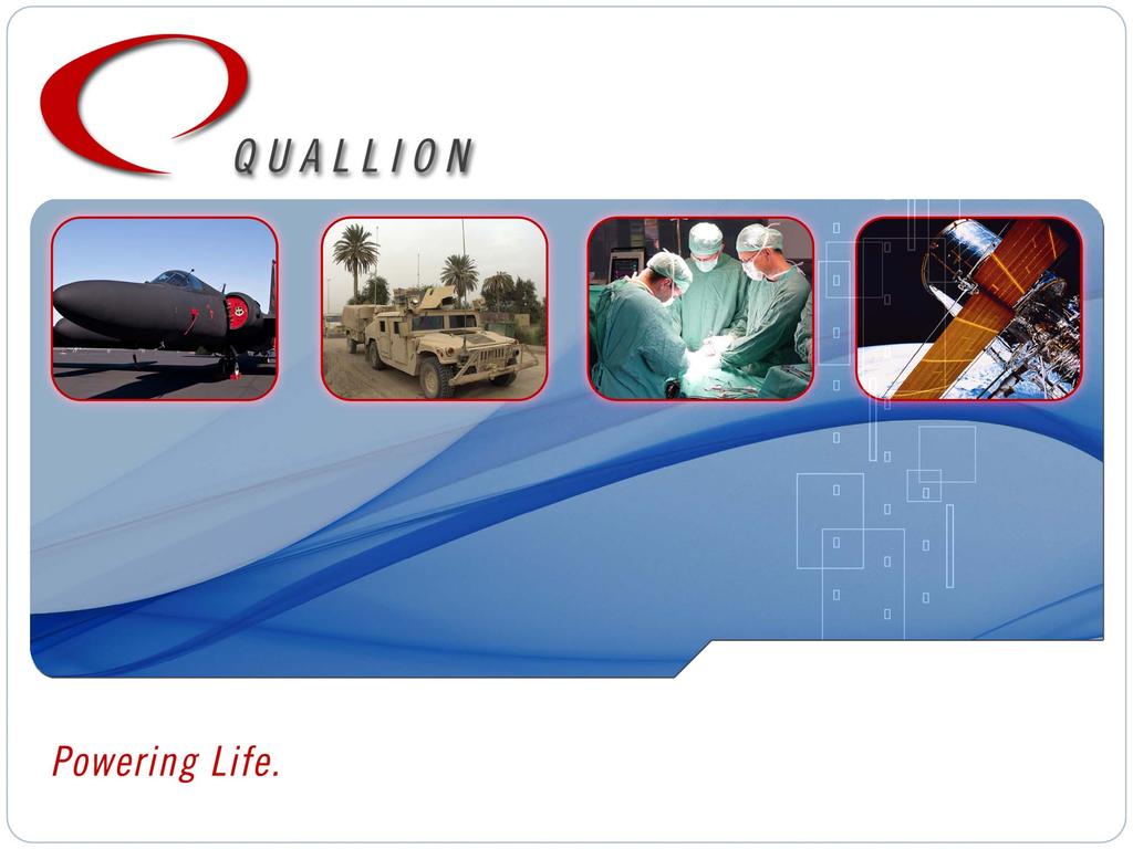 Quallion Large Battery Pack Technology May