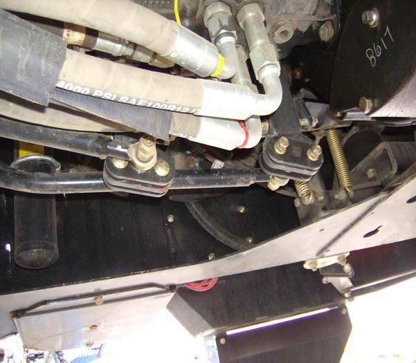 Install the Pintle Arm Position Sensor Install the Pintle Arm Position Sensor 1. Locate the Pintle Arms on the main pump beneath the vehicle on the middle, right side of the engine compartment.