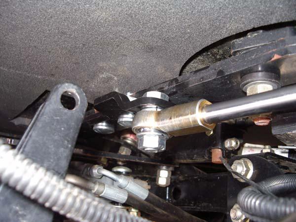 Figure 3-16 Location of Existing Holes for Mounting Cylinder Rod Support 8.