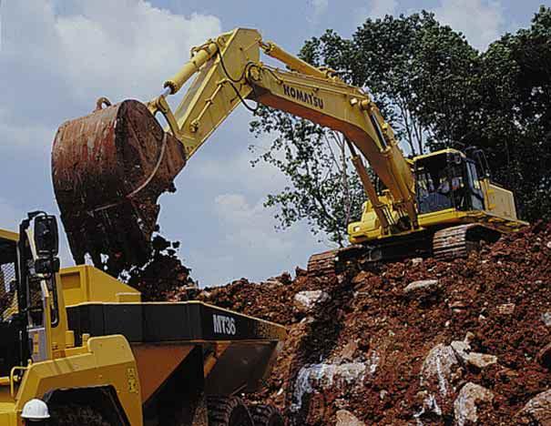 RWLER EXVTOR SERIES P600-6 The machine shown may vary according to territory specifications The P600-6 is a state of the art European made excavator, setting new standards for cycle