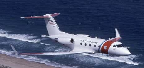 C-20 Gulfstream 3 span: 77'10" 23.72 m length: 83'1", 25.32 m engines: 2 Rolls Royce F113-RR-100 max.