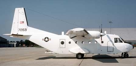 C-41 CASA 212 Aviocar span: 62'4", 19.00 m length: 49'4", 15.04 m engines: 2 Garrett TPE331-10R max.