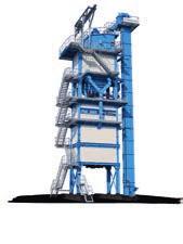 TRANSPORTABLE ASPHALT MIXING PLANTS, TYPE TBA Type TBA mixing plants are suitable for both semi-mobile and stationary use.