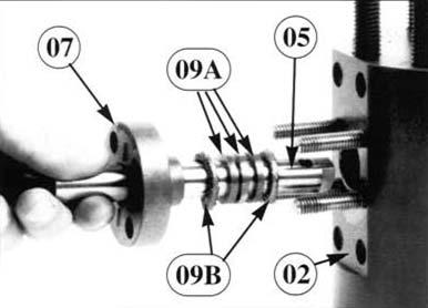 (Photo 9) Figure 2 Using the Seat Press-In Tool Assemble nuts with lubricant, tighten evenly to 70 ft-lbs. Photo 8 Photo 9 4.