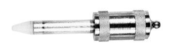 1/8 npt(m) includes tapered-nose coupler (200325). 203504* Flexible 30.4 cm (12 in) hose nozzle.