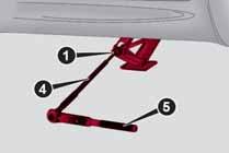 STOP on the rod corresponds with the side skirt: FRONT when replacing the