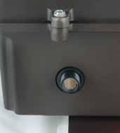 eliminating screw Freezing or Bonding Robust bottom hinges for durability and years of maintenance free operation Button Photo Control