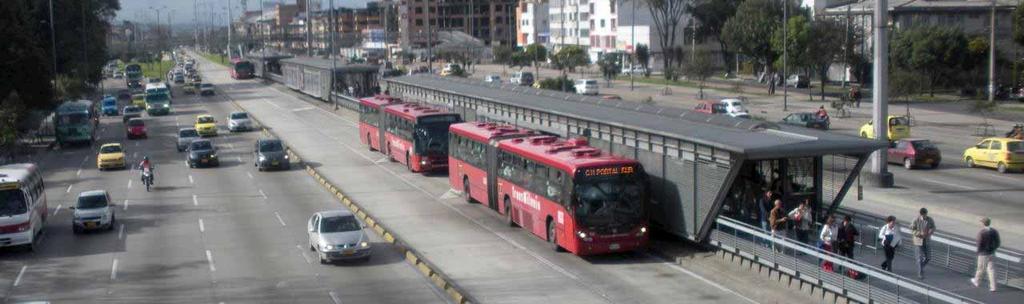 Classic Bus Rapid Transit (BRT) Bogota Platform