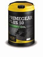 compatibility Enhanced low-temperature pumpability Primegear Plus 50