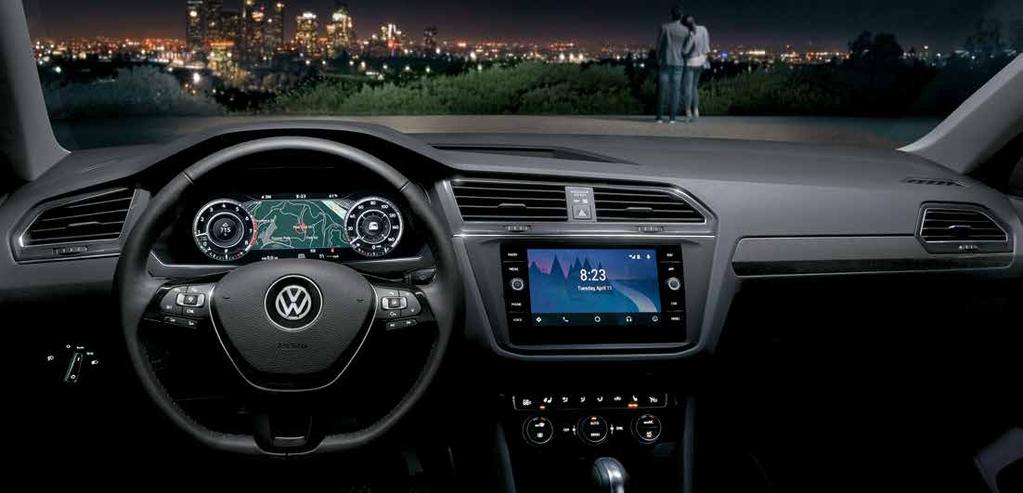 You can customize the available display to better suit your driving needs, so information about navigation or your Driver Assistance features is displayed more prominently.