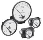5 or 6 Aluminum, painted black ±1% ANSI/ASME Grade 1A 0 to 600 psi 1/4 NPT bottom or back, brass* or SS High Static Pressure Differential Gauges (PPD, PRD, PSD, PVD) Winters high static