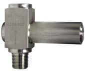 sizes) *Tee fi tting also available NVA Needle Valve NVA Needle Valves come in straight, angle body,multiport or block & bleed, hard or soft seat, carbon or stainless steel with a NACE option.