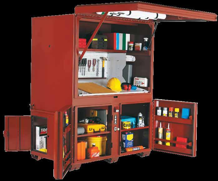 FIELD OFFICE Your office away from the office, only much more organized with loads of storage and world class durability.