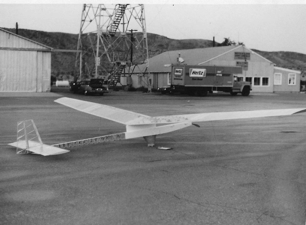 Sunrise I-A ready for its first test flight under battery power Sunrise 1A ready to go at Fort Irwin California.