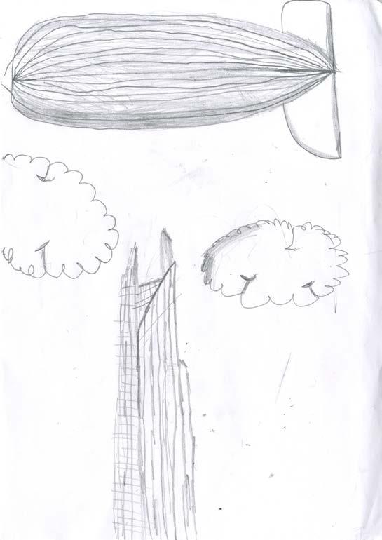 I drew this picture as a way of experimenting with the Shard but since It was meant as a rough