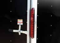 Double Rear Doors or Rear Ramp Door Rear Ramp Door with Spring Assist Beavertail (16 & 18 models = 32, 20 & 22 models = 48, 24 models = 72 )