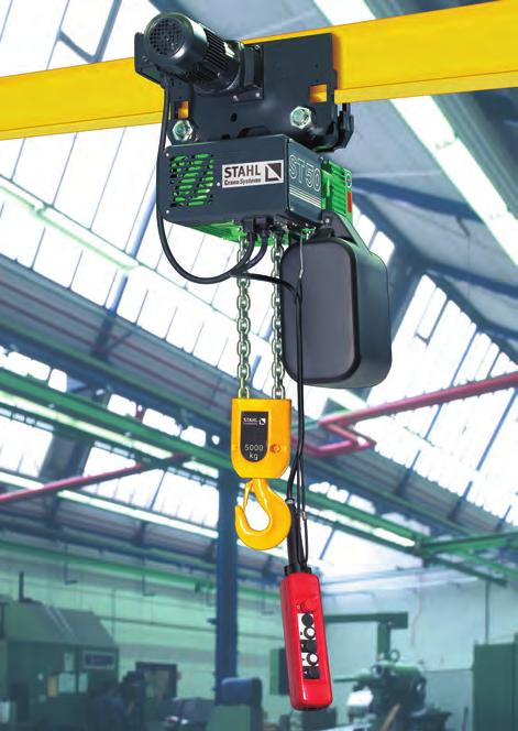 The ST chain hoist The ST chain hoist programme ranks among the world s most distinctive and extensive ranges on offer.
