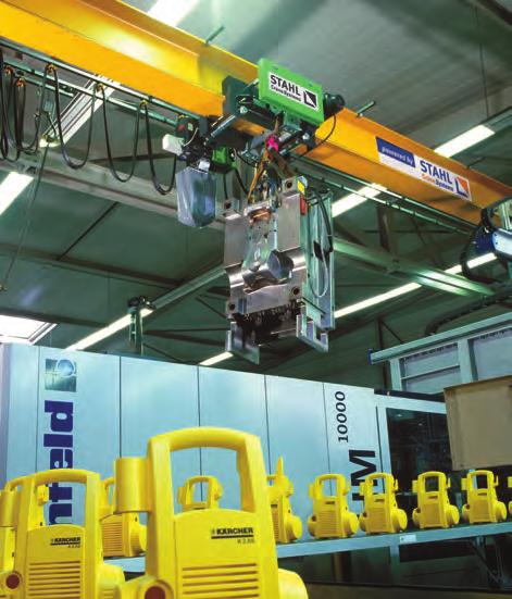 6I7 The ST chain hoist I The models and trolley variants The STK extra short headroom trolley If you do not want to lose even a millimetre of lifting height, the STK extra short headroom trolley from