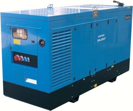 GENERATING SETS FROM 200 KVA TO 560 KVA SOUNDPROOF CANOPY / DIESEL ENGINE 1500 RPM Three-phase power 400V (stand by) Three-phase power 400V (prime) Power factor Alternator 1500 rpm Type Starting