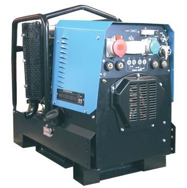 MPM 7/250 I-DR/AE ENGINE DRIVEN WELDER/GENERATOR / DELIVERS 250 A OF DC WELD OUTPUT / THREE-PHASE AND SINGLE-PHASE AUXILIARY POWER AVAILABLE / DIESEL ENGINE 3000 RPM Welding Processes: SMAW (stick) +