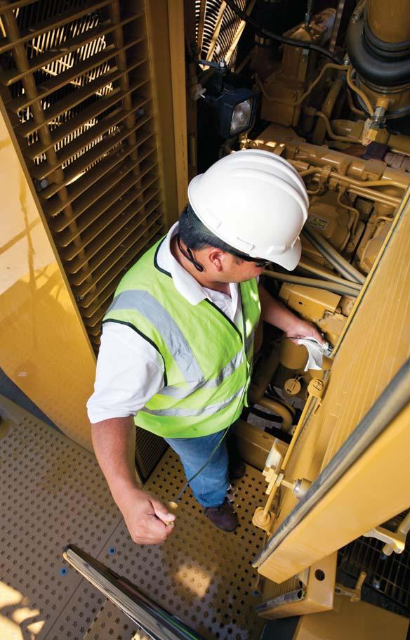 Serviceability Enabling high uptime by reducing your service time. We can help you succeed by ensuring your 994H has design features to reduce your downtime.