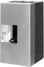 The 480V operators utilize a 0V AC motor in conjunction with a 480/240 to 0V dual voltage transformer. (On LA and larger operators, the transformer is supplied for separate mounting by the customer.