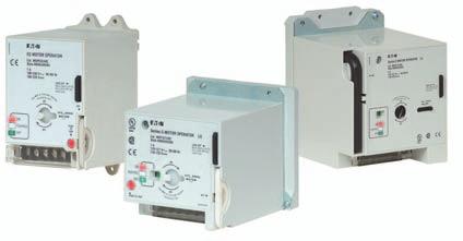 . Series G Series G Motor Operators Motor Operators Product Description Eaton s motor operator mechanism enables local and remote ON, OFF and reset switching of a circuit breaker.