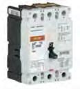 .5 Specialty Breakers HFDDC Type HFDDC DC Circuit Breakers Three-Pole High Interrupting Capacity 4 kaic at 600 Vdc Maximum Continuous Ampere at 40 C Complete Circuit Breaker with Line and Load