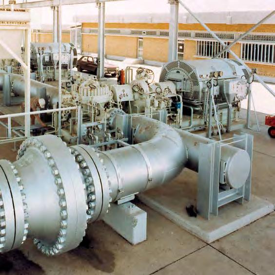 Variable-speed turbo coupling type 562 SVL in a crude oil/offshore pump drive.