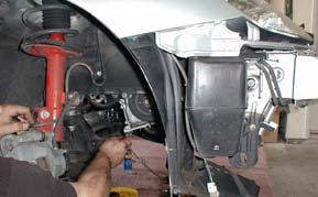 Step 8-D: Remove the oil pan and clean the pan and mating surfaces of the pan and