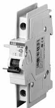 Accessories U, UP, SU00PR & UDC Auxiliary contacts The auxiliary contacts will signal whether the breaker is in the ON or OFF position.