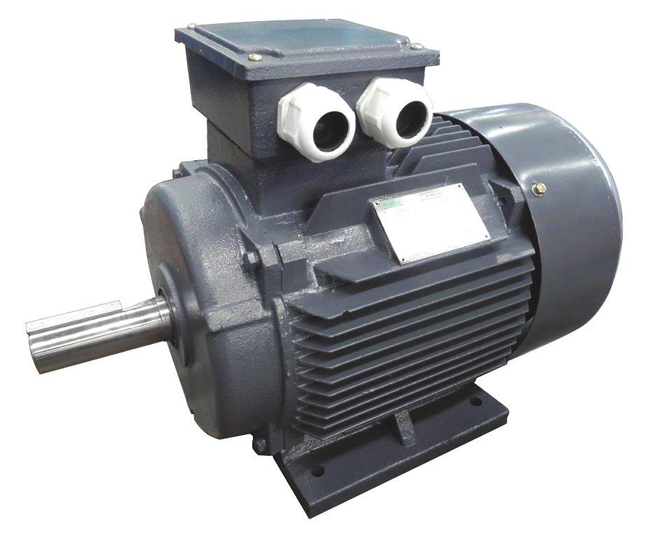 Three Phase, IP55 Cast-iron IE2 Metric Motors @ 40 C Ambient Motor Specifications for 50 Hz MELC Totally Enclosed Three-Phase Induction Motors : Cast-iron Motor Type : Metric Efficient Line Cast-iron