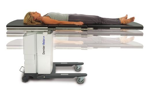 Treatment Flexibility Additionally, the minimum table height provides easy patient transfer.