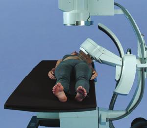 The single cut-out mid-section is ideal for X-ray and ultrasound assisted ESWL treatments in the undertable position.