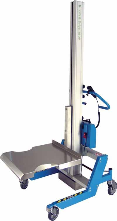 LIFT & DRIVE ALUMINIUM & STAINLESS STEEL LIFT - TROLLEYS KEY FEATURES LIGHTWEIGHT & ERGONOMIC RANGE OF LIFTING EQUIPMENT TO REDUCE STAFF INJURIES HIGHLY MANOEUVRABLE MANUAL OR