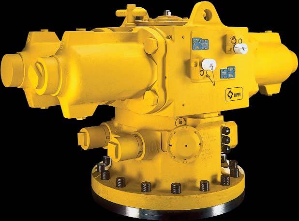 valves for oil loading and ship balancing.