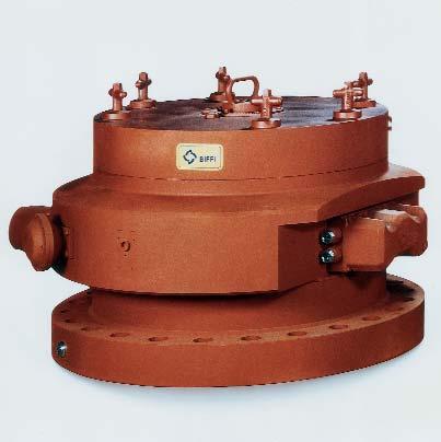 Actuator description OFO and OFOS hydraulic double- and single-acting subsea actuators are equipped with a rack and pinion mechanism and plunger-type pistons.