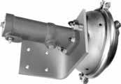 Air/Hydraulic Actuator (stem seal actuator with air chamber) FEATURES Allows towed vehicle s brakes to be controlled from brake pedal of towing vehicle Ideal for spring brakes - cup seals never pass