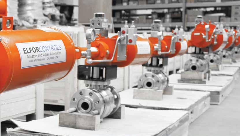 SAFETY EC Series actuators have been designed with an inherently safe spring return unit to avoid accidental release of spring force.