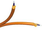 Interconnect, 1-4 Fiber Simplex Cable Zipcord Cable 2-Fiber Fiber Tight Buffering (900µm) Aramid Strength Members Fiber Tight Buffering (900µm) Aramid Strength Members Fiber Tight Buffering (900µm)