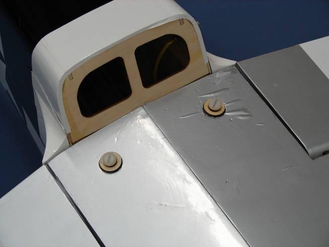 Use wing mounting bolts to securely hold wing