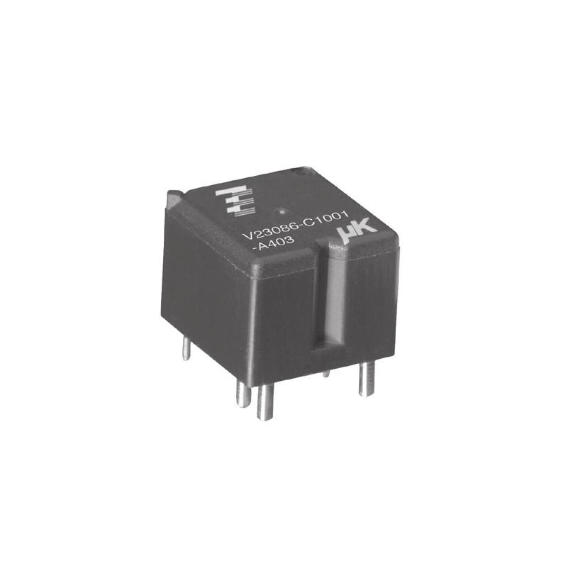 Micro Relay K (THT THR) Small power relay Limiting continuous current at 8 C Low weight Low noise operation Wave (THT) and reflow (THR/pin-in-paste) solderable versions Typical applications Door