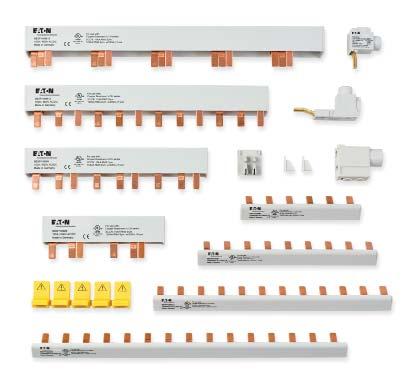 Comb-Bus Bar specifi cations and selection guide Features and benefi ts Easily distribute power in single-phase or three-phase configurations.
