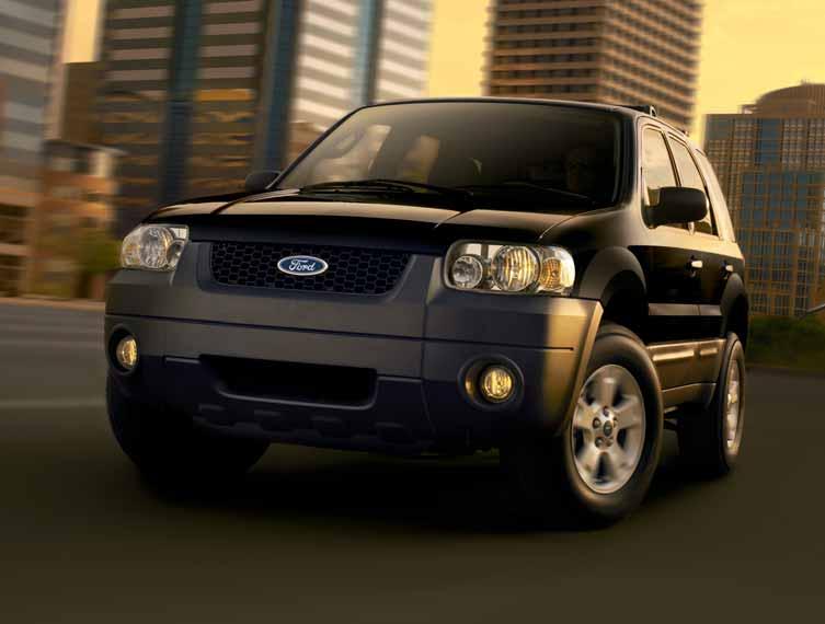 2006 ESCAPE BREAK OUT IN A FUN-TO-DRIVE RIDE. There s never a shortage of fun behind the wheel of a Ford Escape.