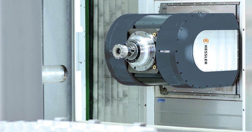 Modular extensions available + + C-axis - reduced fitting diameter Fitting diameter: 420 mm + + C-axis - second clamping Clamping torque: 9,900 Nm + + C + A-axis - measuring system with enhanced