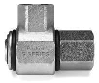 Swivels Introduction S Series S Series Swivels Introduction The S Series Swivel product line complements the Quick oupling ivision s PS Series swivel line by offering a pressure balanced, compact