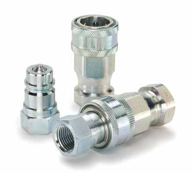 Catalog 3900 - Agricultural Couplings 6600 Series ISO 7241-1, Series A General Purpose The 6600 Series are versatile for use in a wide range of hydraulic applications where fluid lines require