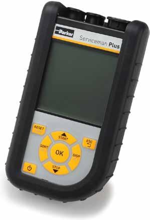 Catalog 3900 - Diagnostic Products The SensoControl Serviceman Plus Diagnostic Meter Hand-Held Diagnostic Meter to Measure Pressure, Temperature, Flow and Ro ta tion al Speed for Hydraulic and
