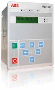 3. Specific product characteristics REF 601 protection Device On request, the REF 601 switchgear protection device is available for protection of the installations, which requires an auxiliary power