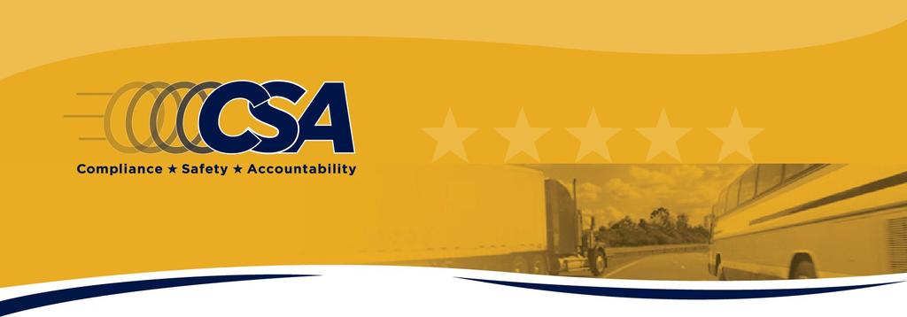 CSA & Regulatory Update